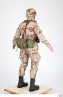  Photos Army Man in Camouflage uniform 7 20th century US Army a poses camouflage whole body 0006.jpg
